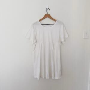 Bryn Walker Women's 100% Cotton White Dress Size Medium M